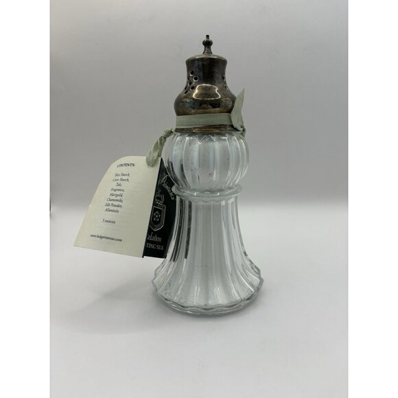 Lady Primrose Celadon Dusting Silk 3 Ounces Glass Shaker NEW - Picture 2 of 8